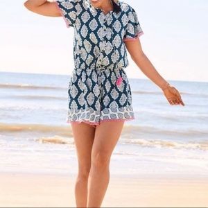 Matilda Jane Daydream on the Fringe Romper XXL